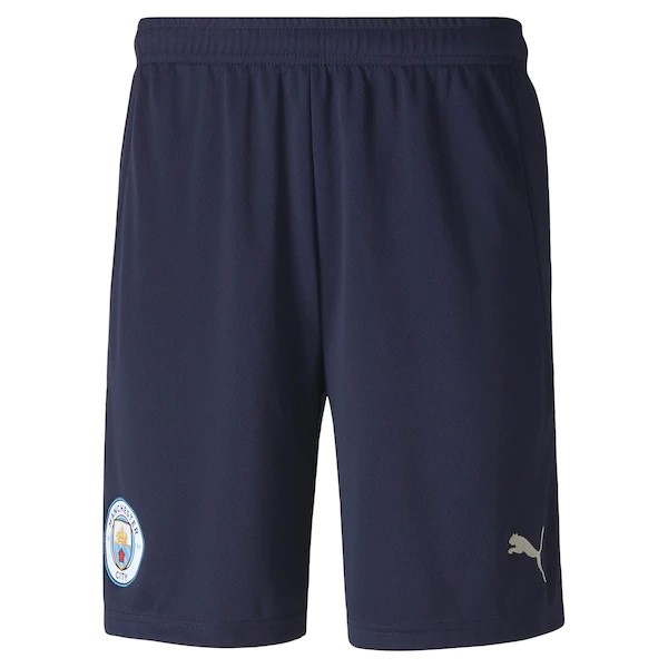 Pantalones Manchester City Tercera Equipación 2020-2021 Azul